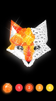 Herunterladen Diamond art: Dazzle coloring Unterhaltung für Android Bildschirmfoto 4