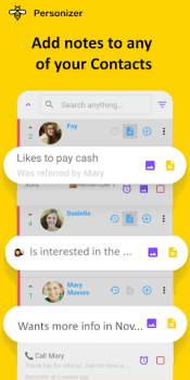 Herunterladen Personizer - get organized Arbeit für Android