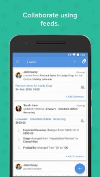 Herunterladen Zoho CRM - Sales & Marketing Wirtschaft für Android Bildschirmfoto 7