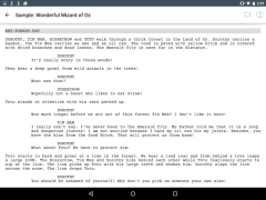 Herunterladen Celtx Script Arbeit für Android Bildschirmfoto 5