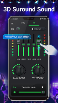 Herunterladen Music Equalizer-Audio-Effekt Musik und Audio für Android Bildschirmfoto 2
