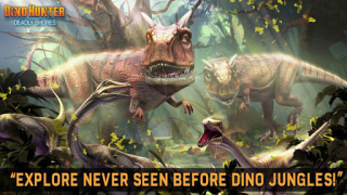 Herunterladen DINO HUNTER: DEADLY SHORES Aktion für Android Bildschirmfoto 5