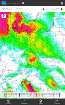 Herunterladen Windguru Lite Wetter für Android Bildschirmfoto 4
