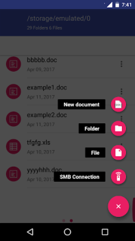 Herunterladen AndroWriter Dokumenteneditor Arbeit für Android Bildschirmfoto 4