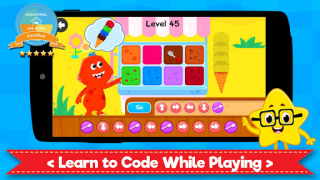 Herunterladen Coding Games For Kids Bildung für Android Bildschirmfoto 2