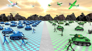 Herunterladen Stickman Krieger World War 2 B Aktion für Android Bildschirmfoto 5