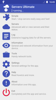 Herunterladen Servers Ultimate Werkzeuge für Android
