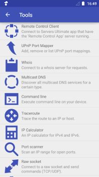 Herunterladen Servers Ultimate Werkzeuge für Android Bildschirmfoto 4