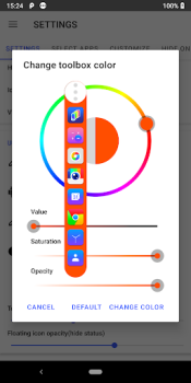 Herunterladen Floating ToolBox - Assistive Touch Werkzeuge für Android Bildschirmfoto 3