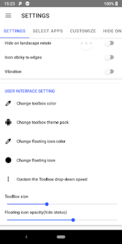 Herunterladen Floating ToolBox - Assistive Touch Werkzeuge für Android Bildschirmfoto 6