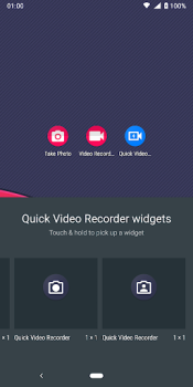 Herunterladen Quick Video Recorder Werkzeuge für Android Bildschirmfoto 2