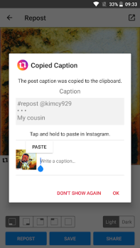 Herunterladen Regram - Repost for Instagram Werkzeuge für Android Bildschirmfoto 4