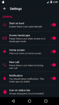 Herunterladen Wave to Unlock and Lock Werkzeuge für Android Bildschirmfoto 4