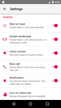Herunterladen Wave to Unlock and Lock Werkzeuge für Android Bildschirmfoto 5