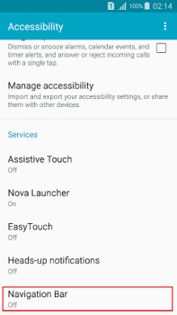 Herunterladen Navigation Bar - NavBar Werkzeuge für Android Bildschirmfoto 3