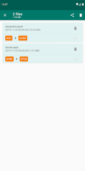 Herunterladen Ebook Converter Bücher und Leitfäden für Android Bildschirmfoto 7