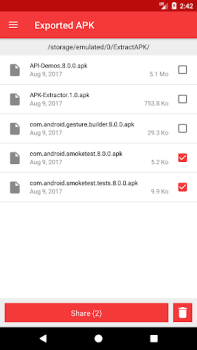 Herunterladen APK Extractor - Apps zu APK Werkzeuge für Android Bildschirmfoto 2