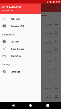 Herunterladen APK Extractor - Apps zu APK Werkzeuge für Android Bildschirmfoto 3