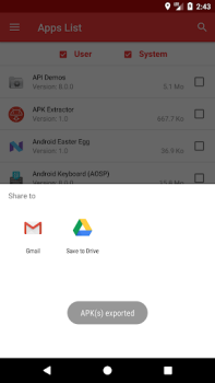 Herunterladen APK Extractor - Apps zu APK Werkzeuge für Android Bildschirmfoto 4