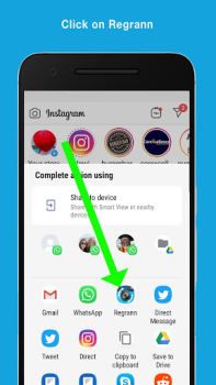Herunterladen Repost for Instagram - JaredCo Werkzeuge für Android Bildschirmfoto 3