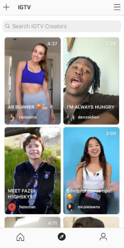 Herunterladen IGTV Unterhaltung für Android Bildschirmfoto 2