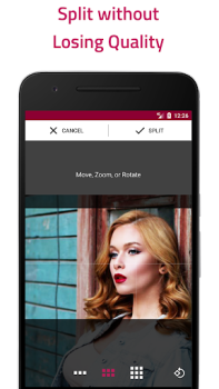 Herunterladen PhotoSplit Grid Maker Soziales für Android Bildschirmfoto 4