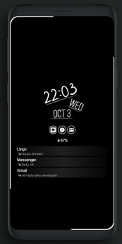 Herunterladen Always On Edge Personalisierung für Android Bildschirmfoto 7