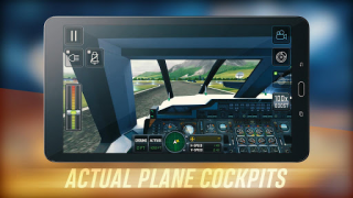 Herunterladen Airplane Flight Simulator Simulatoren für Android Bildschirmfoto 3