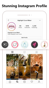 Herunterladen Highlight Cover Maker of Story Unterhaltung für Android Bildschirmfoto 4