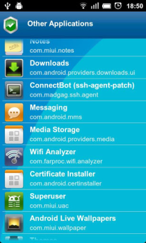 Herunterladen Anti Spy Mobile Free Werkzeuge für Android Bildschirmfoto 4
