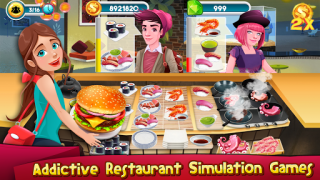 Herunterladen Cooking Games Kitchen Rising: Cooking Chef Master Gelegentlich für Android Bildschirmfoto 6