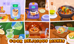 Herunterladen Bubbu Restaurant - My Cat Game Gelegentlich für Android Bildschirmfoto 2