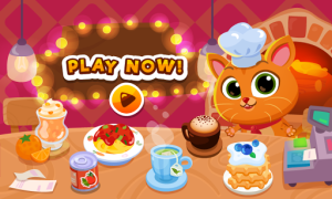Herunterladen Bubbu Restaurant - My Cat Game Gelegentlich für Android Bildschirmfoto 6