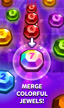Herunterladen Bubbu Jewels - Merge Puzzle Puzzle-Spiele für Android Bildschirmfoto 7