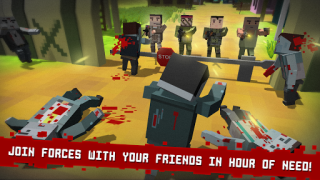 Herunterladen Cube Z (Pixel Zombies) Aktion für Android Bildschirmfoto 5