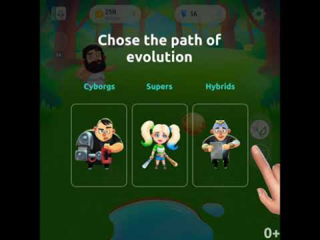 Herunterladen Menschliche Evolution Klicker Arkade für Android Bildschirmfoto 8