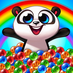 Logo Panda Pop! Tolles Bubble-Spiel