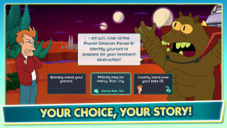 Herunterladen Futurama: Worlds Of Tomorrow Abenteuer für Android Bildschirmfoto 5
