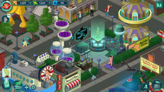 Herunterladen Futurama: Worlds Of Tomorrow Abenteuer für Android Bildschirmfoto 7