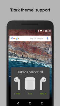 Herunterladen AirBuds Popup - airpod battery Werkzeuge für Android Bildschirmfoto 4