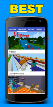 Herunterladen Karten für Minecraft PE Unterhaltung für Android Bildschirmfoto 2