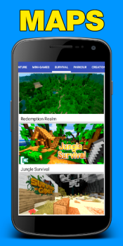Herunterladen Karten für Minecraft PE Unterhaltung für Android Bildschirmfoto 3