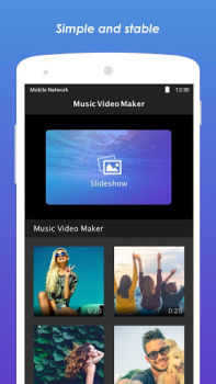 Herunterladen Video Maker & Slideshow Maker Video-Player und -Editoren für Android Bildschirmfoto 6