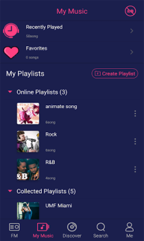 Herunterladen Free Music-Listen to mp3 songs Musik und Audio für Android Bildschirmfoto 3