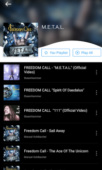 Herunterladen Free Music Musik und Audio für Android Bildschirmfoto 4