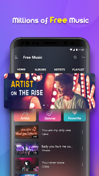 Herunterladen Musik-Player - MP3-Player Musik und Audio für Android Bildschirmfoto 2