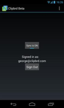 Herunterladen Clipbrd Beta Arbeit für Android
