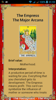 Herunterladen Tarot Cards Lebensstil für Android Bildschirmfoto 2