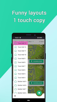 Herunterladen Clashtasia - Layout mit link Unterhaltung für Android Bildschirmfoto 3