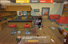 Herunterladen HIDE PROP: Seek Online Hunt Aktion für Android Bildschirmfoto 5